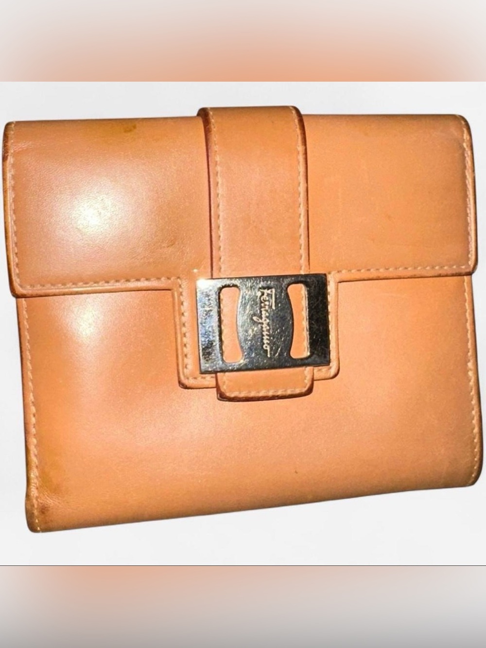 Vintage Salvatore Ferragamo Leather Wallet